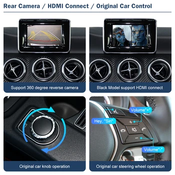 Беспроводная Навигационная система Apple CarPlay Android Auto для Mercedes Benz A-Class W176 NTG 4.5 5.0 с Функцией Зеркальной связи Беспроводная Навигационная система Apple CarPlay Android Auto для Mercedes Benz A-Class W176 NTG 4.5 5.0 с Функцией Зеркальной связи 4