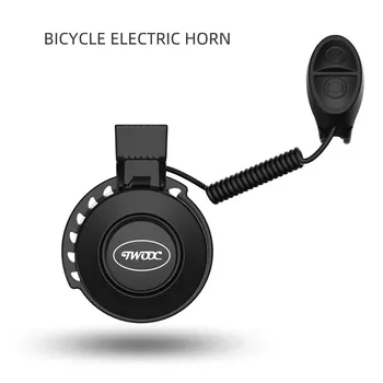 Велосипед TWOOC С электронной регулировкой громкости звукового сигнала, 4 вида классических звуковых сигналов, перезаряжаемые на 100 дБ, Не жесткие дорожные Горные велосипеды