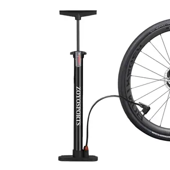 Велосипедный насос высокого давления, портативный насос для велосипедных шин, велосипедный напольный насос, воздушный насос Presta и Schrader Valve для шоссейных велосипедов, MTB Видов спорта
