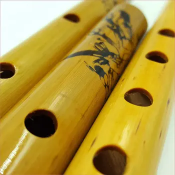 Вертикальная флейта с отверстиями, уникальный набор деревянных духовых инструментов для кларнета Вертикальная флейта с отверстиями, уникальный набор деревянных духовых инструментов для кларнета 4