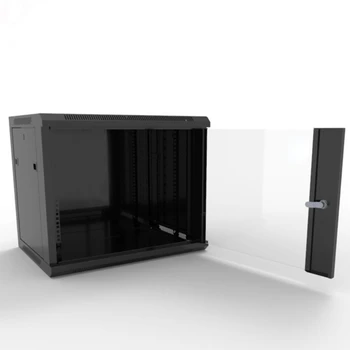 Высококачественная 19-дюймовая Монтажная стойка 9U 4U 6U 12U Бесшумный Небольшой Домашний Сетевой шкаф Интеллектуальные стойки для серверов