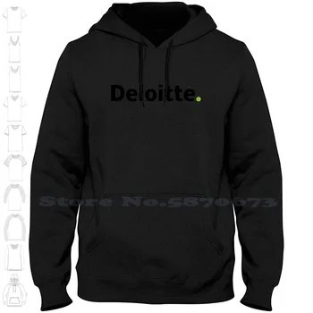 Высококачественная толстовка с логотипом Deloitte, Новая графическая толстовка