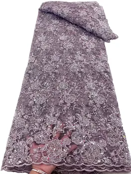 Европейский модный бисер с шипами, блестящие бусины-пузыри, кружево ручной вышивки, модное роскошное вечернее платье-чонсам, 5 ярдов Европейский модный бисер с шипами, блестящие бусины-пузыри, кружево ручной вышивки, модное роскошное вечернее платье-чонсам, 5 ярдов 2