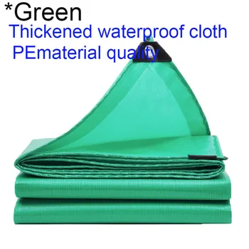 Зеленая утолщенная водонепроницаемая ткань Солнцезащитный Крем Теплоизоляция Морозостойкий Прочный Плотно организованный износостойкий