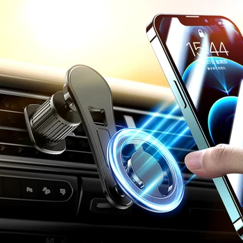 Магнитный автомобильный держатель для телефона, подставка для мобильного телефона, подставка для смартфона, аксессуары для мобильных телефонов iPhone Xiaomi
