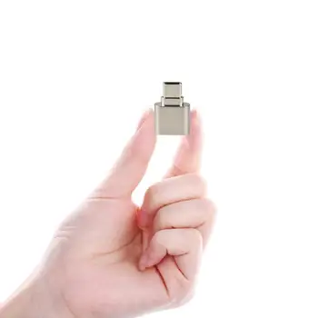 Мини-металлический USB 3.1 Micro Secure Digital TF Memory Type-C Card Reader OTG адаптер Мини-металлический USB 3.1 Micro Secure Digital TF Memory Type-C Card Reader OTG адаптер 0