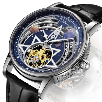 Мужские часы от ведущего бренда, роскошные автоматические механические часы для мужчин, светящиеся наручные водонепроницаемые часы Relogios Masculino