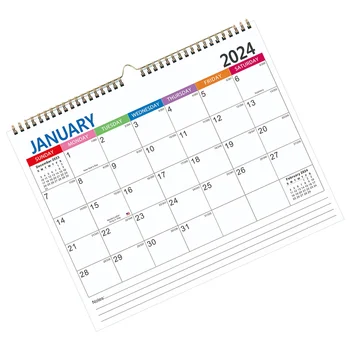 Настенный календарь на месяц в комнате, прочный, с обратным отсчетом на 2024 2025 годы, Семейные настольные календари Настенный календарь на месяц в комнате, прочный, с обратным отсчетом на 2024 2025 годы, Семейные настольные календари 5