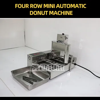 Настольная интеллектуальная, полностью автоматическая машина для производства пончиков с постоянной температурой из нержавеющей стали