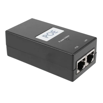 Настольный POE-инжектор питания 0,5 А, сетевой адаптер видеонаблюдения для IP-камеры, источник питания
