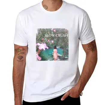 Новая футболка с обложкой slow crush ease ep, спортивные футболки с аниме, мужские футболки большого и высокого роста