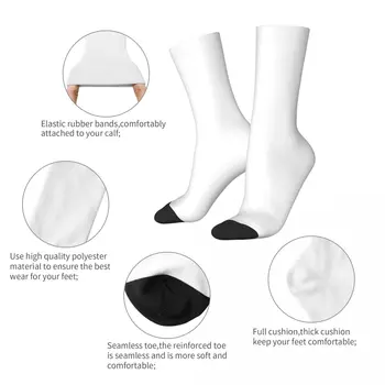 Носки-коллаж в стиле Рок 80-х, термоноски, мужские зимние носки, женские Носки-коллаж в стиле Рок 80-х, термоноски, мужские зимние носки, женские 5
