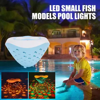 Плавающие светильники для бассейна - Glow Light Up Декоративное подводное освещение для ванны с горячей водой
