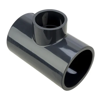 Пластиковая тройниковая фланцевая трубка из ПВХ, соединитель турбо-продувочного клапана, подходит для 50 мм BOV