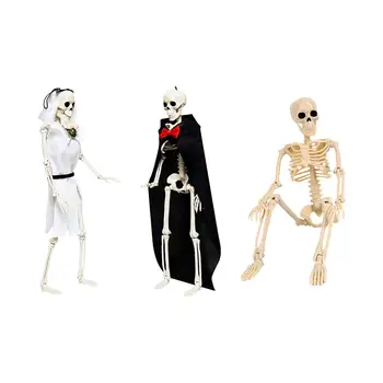 Подвижные предметы коллекционирования со скелетом на Хэллоуин 15,75 