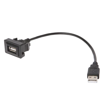 Порт AUX USB кабель 12-24 В кабельный провод USB-адаптер для зарядки Vios/F19A
