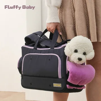 Портативная сумка-переноска для собак с дышащей сеткой для маленьких собак, сумка для щенков, аксессуары для собак, переноска для домашних животных