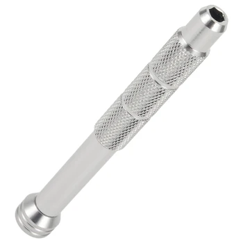 Прецизионная Магнитная отвертка, держатель ручки, Ремонтный ручной инструмент ДЛЯ шестигранных бит 4 мм, Прочная стальная головка, Намагниченное основание