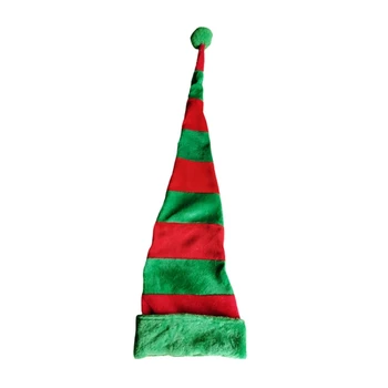Рождественская шапка со светодиодной подсветкой, праздничная вязаная шапочка Санта-Клауса, идеальные аксессуары для праздничных вечеринок для всех возрастов