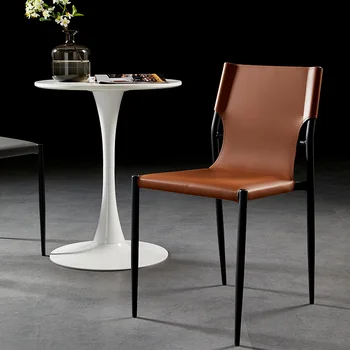 Роскошные скандинавские кухонные стулья Accent Relax Современные стулья для столовой середины века Дизайнерская мебель для дома Sillas Nordicas MQ50KT
