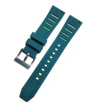 Силиконовый ремешок премиум-класса 20-22 мм, быстросъемные резиновые ремешки для часов Swatch, водонепроницаемый браслет для дайвинга, наручный ремень для Seiko Силиконовый ремешок премиум-класса 20-22 мм, быстросъемные резиновые ремешки для часов Swatch, водонепроницаемый браслет для дайвинга, наручный ремень для Seiko 3