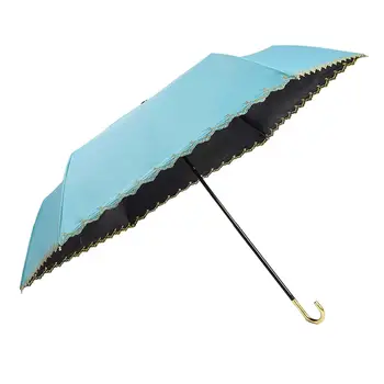 Складной зонт с 6 ребрами жесткости, ветрозащитные зонты для пеших прогулок, мужские, женские, альпинистские Складной зонт с 6 ребрами жесткости, ветрозащитные зонты для пеших прогулок, мужские, женские, альпинистские 3