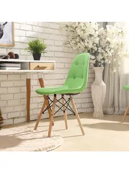 Современный минималистичный обеденный стул стул для домашнего ресторана компьютерный стул из массива дерева скандинавский стул для гостиной Современный минималистичный обеденный стул стул для домашнего ресторана компьютерный стул из массива дерева скандинавский стул для гостиной 2
