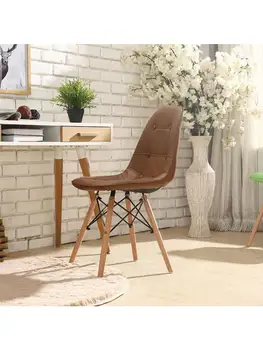 Современный минималистичный обеденный стул стул для домашнего ресторана компьютерный стул из массива дерева скандинавский стул для гостиной Современный минималистичный обеденный стул стул для домашнего ресторана компьютерный стул из массива дерева скандинавский стул для гостиной 5
