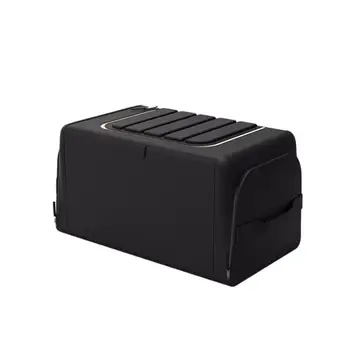 Сумка-органайзер для хранения в багажнике автомобиля с крышкой, Складная Коробка для хранения автомобиля, ящик для хранения грузов, сумка-органайзер для автомобильного багажника