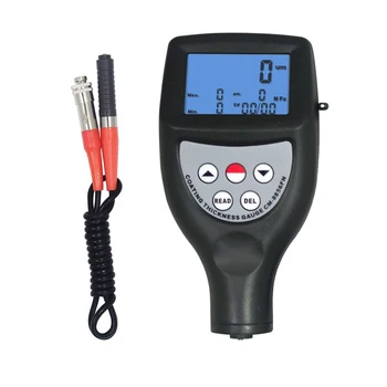 Толщиномер для питьевого покрытия CM-8856 магнитная индукция (F) и вихревой ток (N) 0 ~ 1250 мкм RS-232