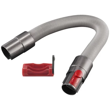 Удлинительный шланг и фиксатор спускового крючка для Dyson - Гибкий шланг и держатель выключателя для пылесоса Dyson V15, V11, V10, V8, V7