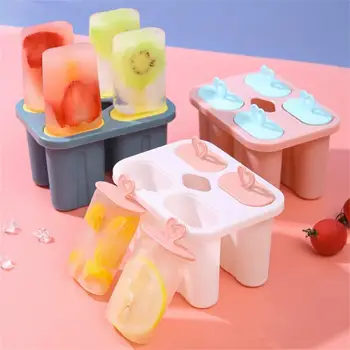 Форма для мороженого Форма для мороженого ручной работы Десерт Эскимо Форма для морозильной камеры Фруктовница Многоразовые формы для инструментов для мороженого