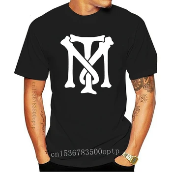 Футболки Tony Montanas размера S - 3xl, черная мужская хлопковая футболка, модные футболки, приталенный крой с круглым вырезом