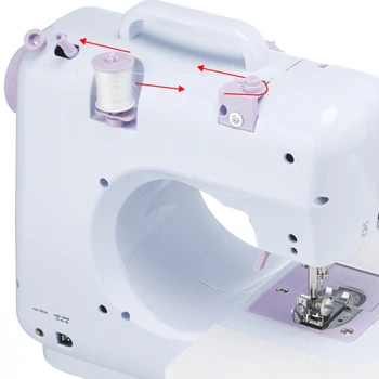 Швейная машина Бытовая автоматическая маленькая электрическая швейная машина Портативная и универсальная швейная машина Mini Handheld Tailor