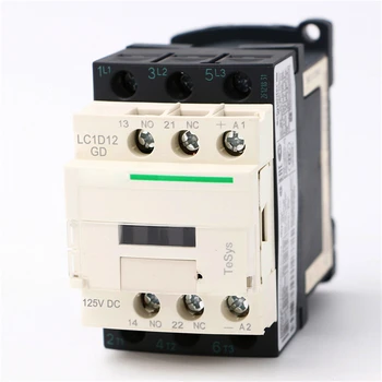 Электрический магнитный контактор постоянного тока LC1D12GD 3P 3NO LC1-D12GD Катушка постоянного тока 12A 125 В